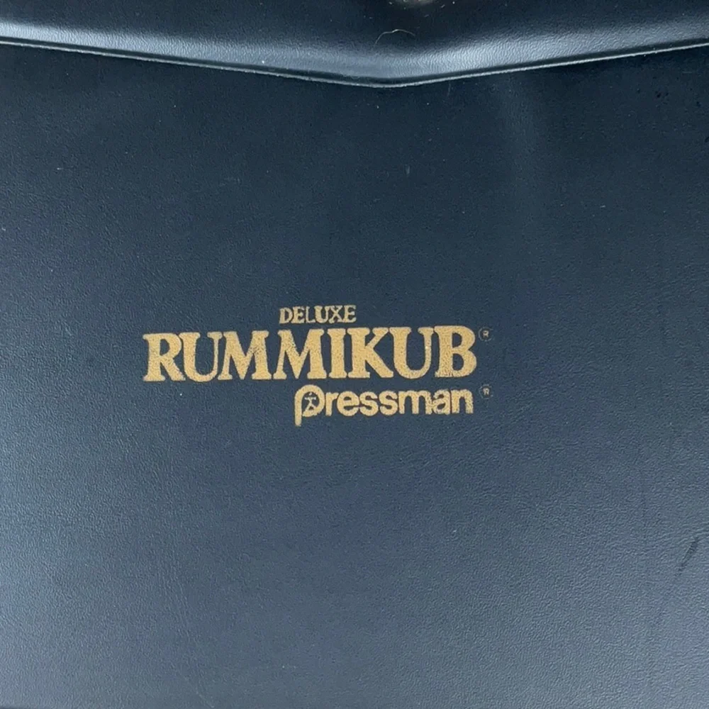Deluxe Rummukub in Vinyl Case by Pressman Complete 1994